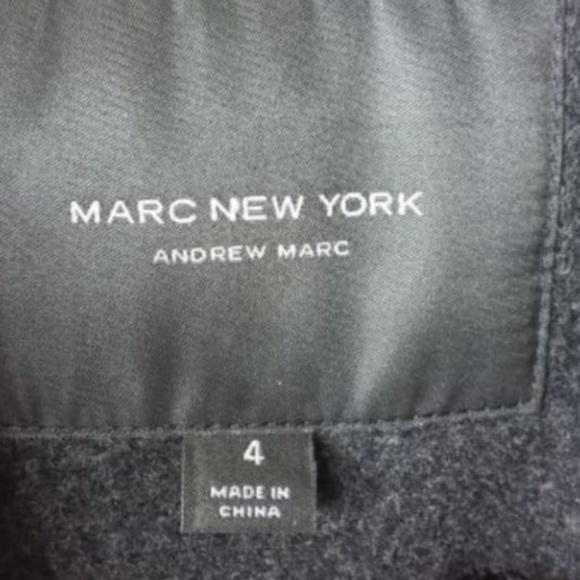 Marc New York Andrew Mark Wool Coat NWT - Picture 2 of 4